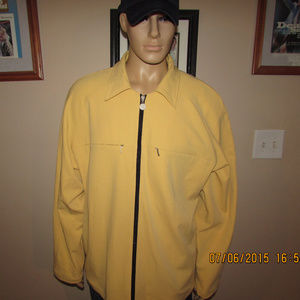 WIMBLEDON England Lawn Tennis XL Yellow Zip Jacket